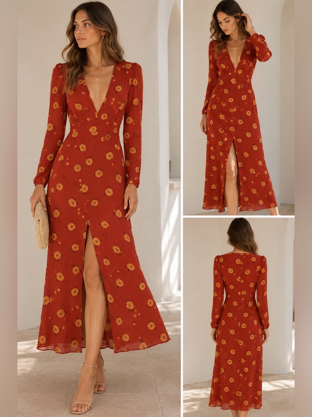 Reformation Hailey Joy Dress— NWOT — Size M